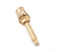 Volakebeing Quarter Turn Shower Valve Cartridge, Copper Body with Bronze Core, 3/4 Inch Connection, 75mm Tall Stem, for Bathroom Faucet Repair(clockwise)