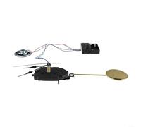 Volakebeing Quartz Pendulum Clock Movement Set, Music Chime Box, DIY Repair Kit, ABS Material, Multiple Shaft Sizes, Battery Powered, Suitable for Home Decor(Shaft length 22.5mm)