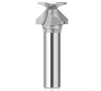 Volakebeing R10 Curved Router Bit 1/2 Inch Shank Metal Wood Shaping Tool for Smooth Radius Cuts Bending Wood Boards Roundover Carpentry Router Bit Furniture Making(A)