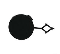 Volakebeing Rear Bumper Tow Cover Compatible with 2008 2013-2016 Models, Black ABS Replacement Part for OE 1612394180