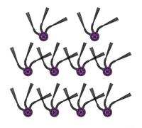 Volakebeing Replacement Side Brush Set Compatible with E20 and Evo-Plus Robot Vacuum Cleaner, Lasting Plastic Nylon Bristles for Efficient Corner (10 PACK)