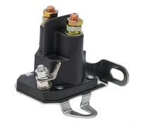 Volakebeing Ride on Mower Starter Solenoid 3 Terminal 12 Volt 150A Bottom Side Mount Lawn Mower Parts Replacement for Murray Snapper Castle Garden Black