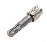Volakebeing SDS Socket Adapter Metal Drill Chuck Converter Hex Shank Screwdriver Holder Power Tool Accessories for Electric Hammer Drill Bits Connection Round to Hex Adapter