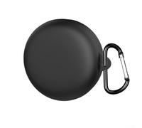 Volakebeing Shockproof Dustproof Silicone Earphone Cover, Compatible with for Soundcore Sleep A30, Washable Protective Case with Precise Fit(Black)