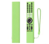Volakebeing Shockproof Silicone Remote Control Cover Compatible with XMRM-P3, All-Inclusive 360 Degree Protective Case with Non-Slip Grip and Anti-Scratch Micro-Matte (Luminous Green)
