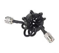 Volakebeing Shortwave Choke Coil Magnetic Ring HF Radio Anti-Interference Balun EM-25 Common Mode Current Suppressor for Amateur Radio Accessories(EM-25)