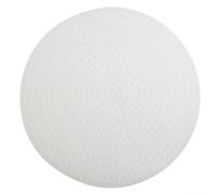 Volakebeing Silicone Rice Mat, Heat-Resistant Silicone Steamers Liner,Rice Cooker Burnt Proof Silicon Pad Silicone Mat for Commercial Rice Cookerr, Non-Stick Steamers Insert with Multi-Holes(18CM)