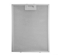 Volakebeing Silver Cooker Hood Filter Metal Mesh Extractor Vent Filter 400x275x9mm 5 Layer Aluminium Grease Filtration for Range Hood KitchenVentilation