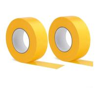 Volakebeing Simplified Setup with Pickleball Court Tape 20M Strong Marker for Active Spaces (2pc Yellow)