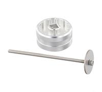 Volakebeing Spanner 16 Notch Pf30 Removal Installation T47 Bottom Bracket Gadget for Wrench Maintenance for Enduro Bb Chris King Thread Compatible Aluminium