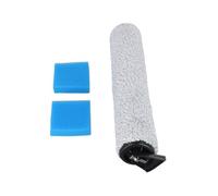 Volakebeing Sponge Brush Roller and High-Density Microfiber Flannelette Kit Compatible with For Eureka NEW400 Vacuum Cleaner, Gentle on Hardwood and Marble Floors, Includes B