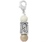 Volakebeing Stone Symbol Keychain 45mm Retro European Style Pendant | Natural stone material, durable construction, for premium tactile feel, long-lasting daily use