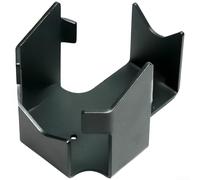 Volakebeing Sturdy Iron Coffee Handle Holder for 51/53/54/58mm Espresso Portafilter Single Ear Multi-Purpose Design Compatible with Electronic Scale Anti-Slip(Black)