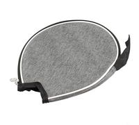 Volakebeing Table Tennis Racket Cover Oxford Cloth Paddle Cover Dustproof Maneuverable For Ping Pong Bat Holder Hand Strap Pouch Storage Bag Semicircle Design Protection (gray)