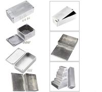 Volakebeing The Protection Aluminium Cases Designed to Keep Your Favorite Guitar Effects Safe from Harm (125B122x66x39.5mm)