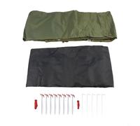 Volakebeing Ultralight Backpacking Tent Single Person Pyramid Style Camping Shelter Watertight Windproof Hiking Trekking Gear Compact Outdoor Equipment Pu3000 210t (Green)