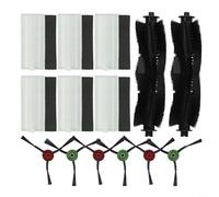 Volakebeing Vacuum Accessories Set for SG60 SL60D Robot Vacuum Featuring 2 Main Brushes, 6 Side Brushes and 6 Filters Designed for Thorough Carpet Cleaning