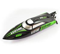 Volantex V797-3B-BL RC Boat, Black/Green