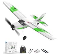 VOLANTEXRC RC Plane 2.4GHz Remote Control Airplane for Beginners,RC Trainer Ready to Fly with Xpilot Stabilization System Easy to Fly for Boys Girls 761-1 (Green)