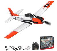 volantexrc RC Plane for Adults, 4CH WWII RC Airplane T28 Trojan 2.4Ghz Remote Control Plane RTF with 2 Batteries and Xpilot Stabilization Stystem, One-Key Aerobatic for Beginners (761-09 RTF)