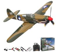 VOLANTEXRC RC Plane P40 RTF Remote Control Plane Age 14+ for Beginners with Xpilot Stabilizer System, One-Key Aerobatic 4CH WWII RC Airplane for Adults Kids（761-13