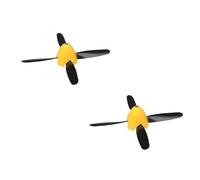 VOLANTEXRC RC Plane Propellers, 2-Piece Set with 4-Blade Propeller Protector and Adapter for RC Airplane 76802