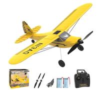 VOLANTEXRC RC Plane Sport Cub S2, 3CH Remote Control Airplane RTF Radio Controlled Aircraft for Beginners with 2 Batteries Xpilot Stabilization System RC Aeroplane Toy Gifts RC Toy