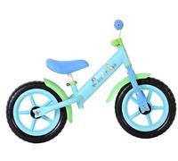 Volare Bluey Balance Bike 3+ Year Old - 12" Sturdy Metal Frame Girls, Boys - Training Childrens Bike with Adjustable Saddle & Handlebars, Hard Foam Tyres - Motor Skills Development Kids Ride On Toy