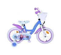 Volare Disney Frozen 2 Children's Bicycle - Girl - 14 inch - Blue/Purple