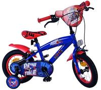 Volare SEGA Sonic Kids Bike | Ages 3-4 | 12 Inch Wheel | 2 Handbrakes (Front & Back Wheel), Removable Stabilisers, Chain Guard & Pedal Reflectors | Adjustable Saddle Height | Gift for Girls & Boys