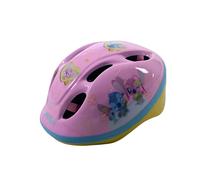 Disney Stitch Kids Bike Helmet - 52-56cm, Dial Adjustable Toddler Helmet for Girls with Ventilation, Extra Lightweight - Officially Licensed Disney Stitch Design for Cycling Safety - Pink