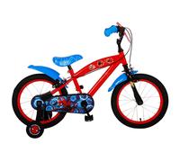 Volare Ultimate Spider Man Children's Bicycle - Boys - 16 Inches - Blue/Red -