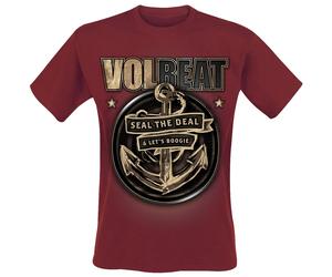 Volbeat Anchor T-shirt red M