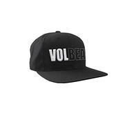 Volbeat Baseball Cap 3D Band Logo Official Black Snapback One Size
