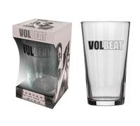 Volbeat Beer Glass Servant of The Mind Band Logo Official Boxed One Size