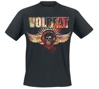 Volbeat Burning Skullwing T-Shirt black 3XL