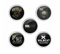 Razamataz Button Badge Set - Volbeat - Multicolour - One size - Set of 5