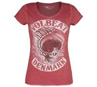 Volbeat Denmark T-Shirt red 4XL