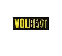 Volbeat Gold Patch Badge Embroidered Iron on Applique Souvenir Accessory