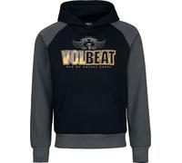 Volbeat Logo Hoodie black grey M
