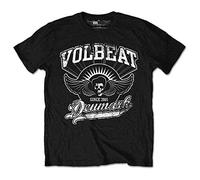 Volbeat Men's Rise From Denmark Short Sleeve T-Shirt, Black, Medium