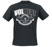 Volbeat Skullwing Ribbon T-Shirt black S