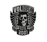 Volbeat Vol Beat Esto 2001 Patch Badge Embroidered Iron on Applique Souvenir Accessory