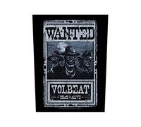 Volbeat Wanted Unisex Back Patch,