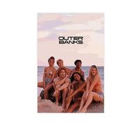 VOLBOZ Outer Banks Poster 2020 Season 3 TV Series Cover Dormitory Bedroom Wall Art Deco Poster Canvas Poster Bedroom Decor Sports Landscape Office Room Decor Gift Unframe-style 12x18inch(30x45cm)