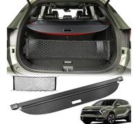 Volcaner Cargo Cover for Kia Sportage 2023 Accessories, Retractable Trunk Cover Privacy Security Screen Luggage Shield Shade for 2023 Kia Sportage Accessories(Leather)
