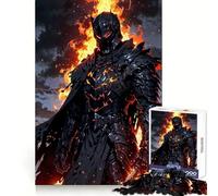 Volcanic Doom Knight 1000 Piece Jigsaw Puzzles for Adults Jigsaw Memory Strength Pleasant Downtime Fine Cut Meaningful Gift (38x26cm)