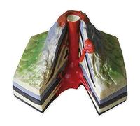 Volcanic Eruption Model Toy - Educational Geography & Geology Simulation Kit for Kids, Interactive Volcanic Model for Science Learning & Classroom Activities