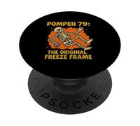 Volcanic Eruption Research Pompeii Volcano Design PopSockets Adhesive PopGrip