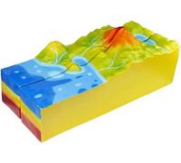 Volcanic Eruption Volcanic Eruption Model Geology and Landform Geography Teaching Instrument Lava Eruption Teaching Aids Volcano Model - Volcanic Structure Anatomy Model